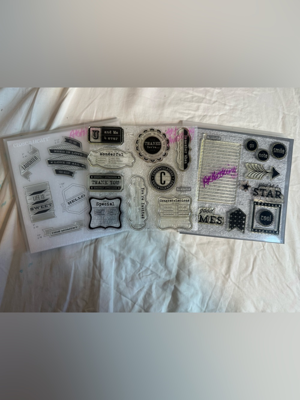 CTMH Close To My Heart Stamp Bundle